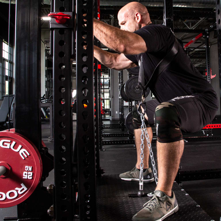 Monster Rhino Belt Squat + Rack | Rogue Fitness